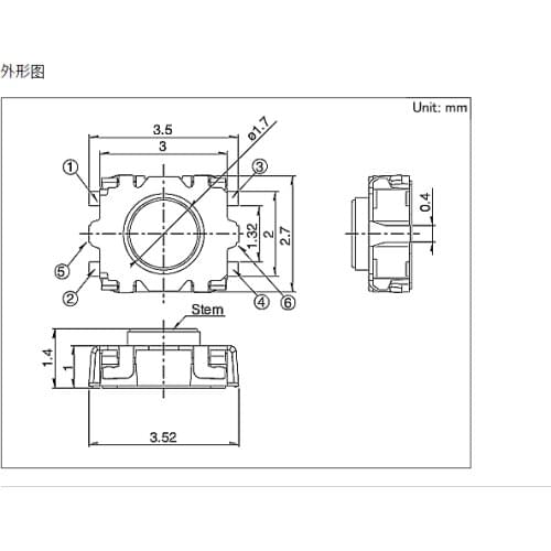 SKSGACE010 Peugeot 307 308 Automobile Remote Control Key