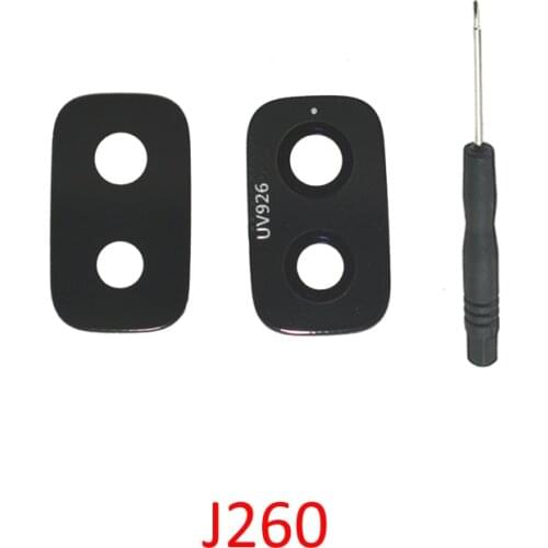 Camera Glass Lens For Samsung J2 Core J260 J260F J2 Pure J260A Original Phone Housing New Rear Back Camera Cover Part + Tools