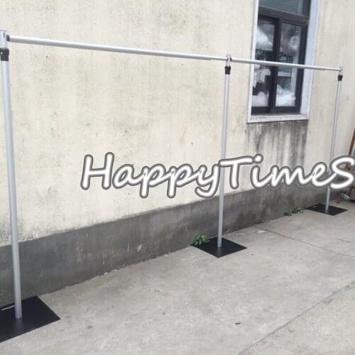Wedding&Banquet Decoration 3M High 6M Wide Aluminum Pipe&Base Wedding Backdrop Stand Sturdy And Durable