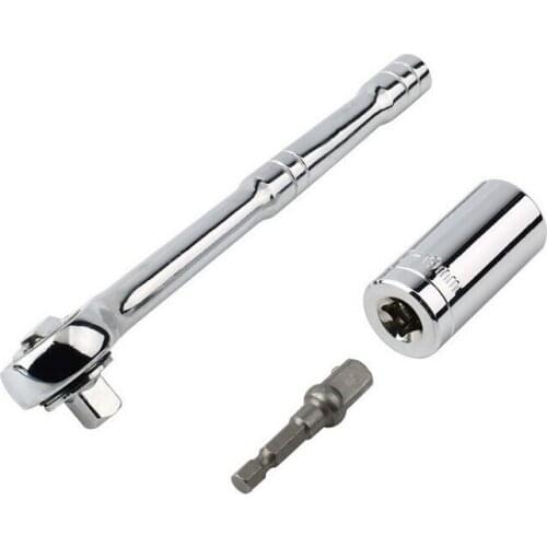 Universal Torque Wrench Tool Set Head Socket Sleeve 7-19mm Power Drill Ratchet Bushing Spanner Key Magic Multi Hand Tools Set