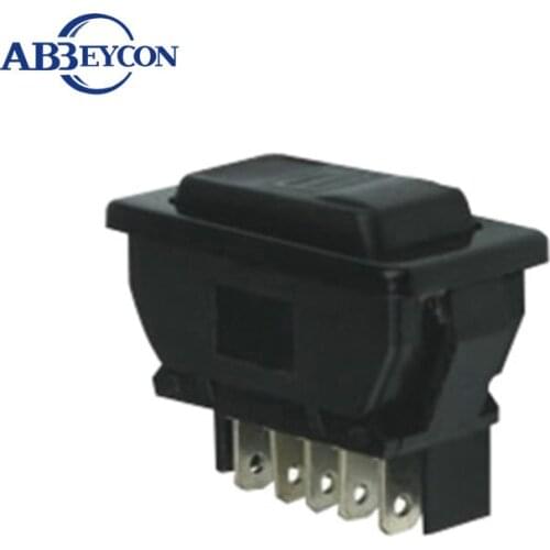 AS02 Rohs Automotive switch with lamp IBA-02D 20A 12VDC 5P Auto Window Lift Switch LED Auto Switch