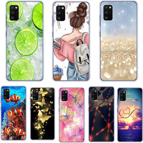 Case For Samsung Galaxy A41 Case Silicon Soft TPU Phone Cover For Samsung A41 GalaxyA41 A 41 A415 SM-A415 6.1" Cover Funda Coque