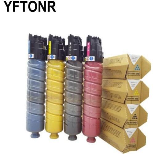 YFTONER Color Toner Cartridge for Ricoh Aficio SP C430A C430DN C431DN Toner Set 821105 821106 821107 821108 Print Cartridge