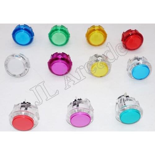 4pcs/lot copy Sanwa button OBSC-30 Push Buttons for arcade DIY Cabinet parts PS4 game push button HORI street fight five