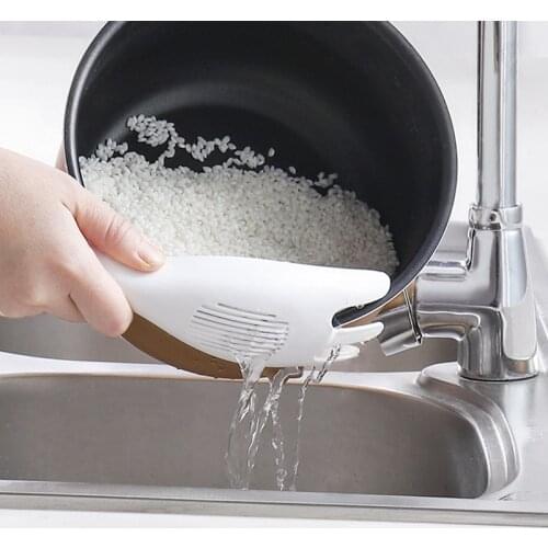 Kitchen Creative Washing Tool Multi-Function Rice Washing Tool Washing Rice Sieve Household Sink Food Home Tools Rice Scoop Hot