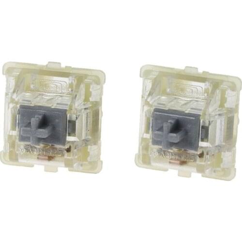 2Pcs Original Cherry MX RGB Silent Silver Switch 3Pin Speed Silver Silent Switch For Mechanical Keyboard
