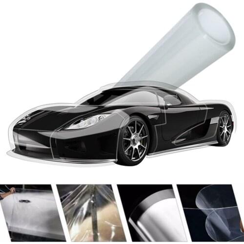 1.52mx0.3m Transparent Paint Film Protective Bumper Hood Vinyl Vehicle Accessories Stickers Scratch Resistance Protection Films