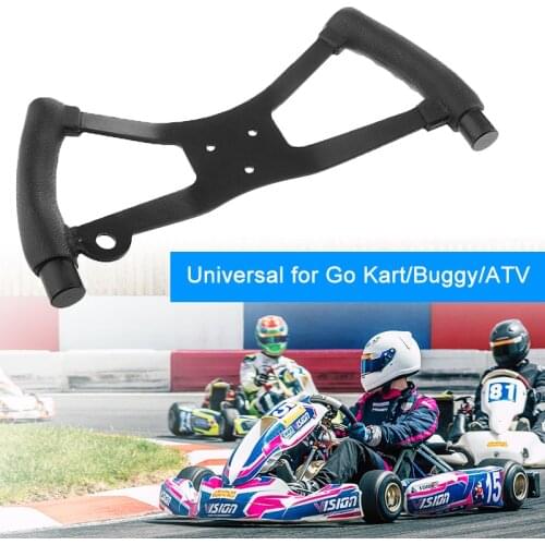 340x170 mm Go Kart Steering Wheel Butterfly Style Karting Steering Wheel For Riding Lawn Mower Racing Go Kart Parts 2019 NEW
