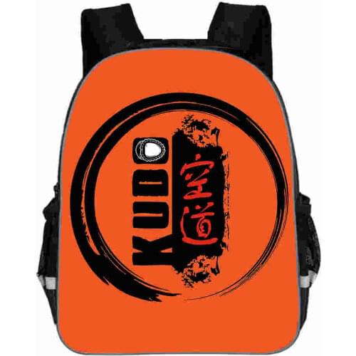 Kudo Backpack Taekwondo Karate Aikido Jeet Kune Do Animal Women Men Boys Girls Kids Teenager School Bags Mochila Bolsa
