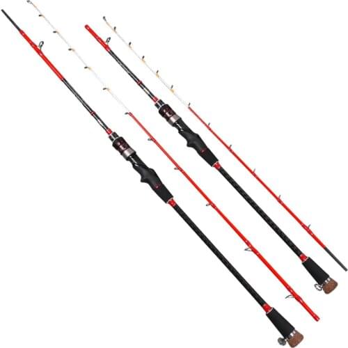 Ecooda Sea Sniper 1.35m/1.65m Fishing Rod boat rod Heavy raft rod 12-60