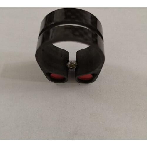 Ultra Light carbon fiber Bicycle Seat Post Clamp Seat Tube Clamp Road or MTB Mountain Bike Seatpost Clamp 31.8mm 34.9mm Clamp