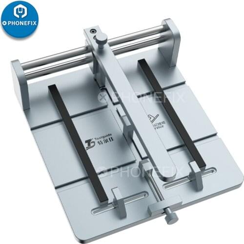 Toolguide Universal Repair Fixture Cell Phone Back Cover Frame Jig Fixture for iPhone Samsung Metal Correction Repair Clamp