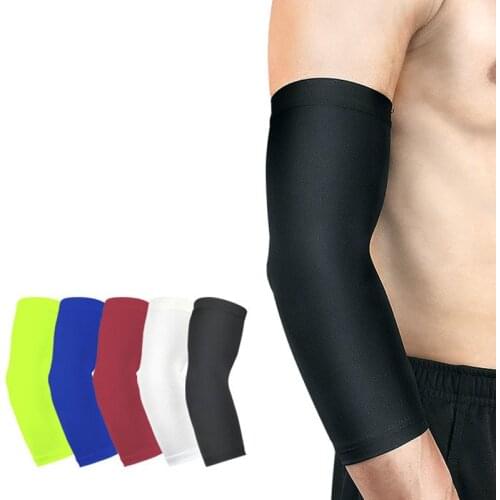 1PCS Unisex Outdoor Sports Arm Warmer Sleeves Ebow support Bike Bicycle Cycling Oversleeve Basketball Arm Covers