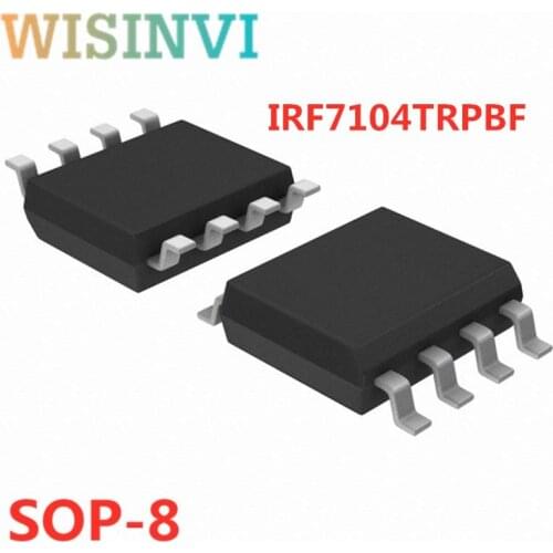 10 PCS IRF7104TRPBF IRF7104F IRF7104TR F7104 SOP8&IRF7105TRPBF IRF7105F IRF7105TR F7105 SOP8