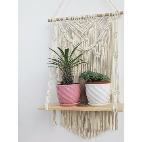 2021 Woven Wall Hanging Boho Chic Bohemian Room Geometric Tapestry Art Beautiful Apartment Dorm Room Decoration