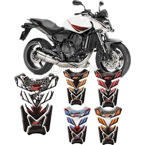 3D Logo Motorcycle Sticker Tankpad Sticker Tank Pad Motorbike Racing Protector Decals For Honda Hornet CB600F