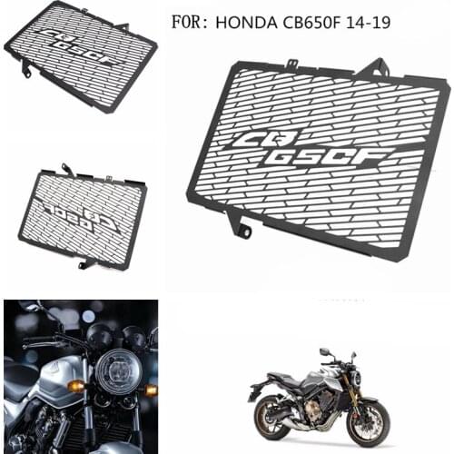 Motorcycle Accessories stainless steel Radiator Grille Grill Cover Guard Protector For HONDA CB650F 2014-2019