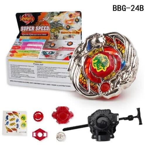 Bayblade Thief Zirago / Gryph Girago WA130HF Shogun Steel Zero-G Spinning Top BBG24