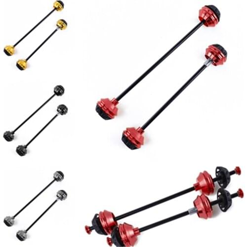 CBR 600RR Front Rear Aluminum Wheel Fork Slider Protector for 2007-2015 Honda CBR600RR CBR 600 RR 2007-2015 2008 09 10 11 12 13