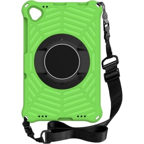 For Lenovo M10 Plus X606F 10.3 Inch Case with Shoulder Strap 360 degree Rotating Stand Drop Proof Case