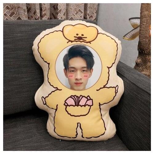 Deyun Society Qing Xiaoxian Humanoid Pillow Real Photos Waiting Surrounding Shaped Pillow Cartoon Doll Doll Waist Cushion Decor