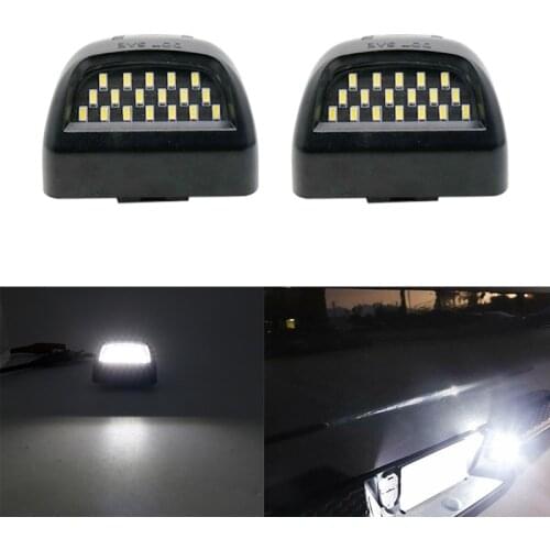 For Chevrolet Silverado Avalanche BRIGHT SMD LED License Plate Lights Lamp 2002-2013