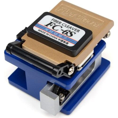 4PCS Cold Contact Dedicated Metal fiber cleaver FC-6S cutting FTTH fiber optic cable Optical cutting knife Tungsten steel