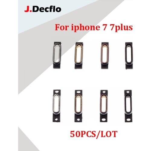 JDecflo 50Pcs/Lot Charger USB Connector Plug Port Metal Stand Hold Ring For iPhone X 7 8 Plus Charging Jack Dock Bracelet Metal