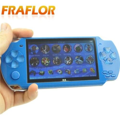 Portable Handheld Game Console 8gb 4.3 Inch Mp4 Player Video Game Console Free 1000 Games Ebook Camera Recording Gaming Consoles