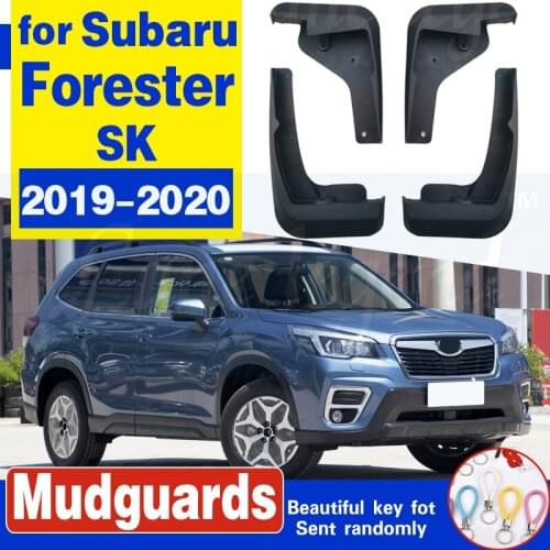 OE Styled Molded Car Mud Flaps For Subaru Forester SK 2019 -on Mudflaps Splash Guards Flap Mudguards Car Styling 2018 2020