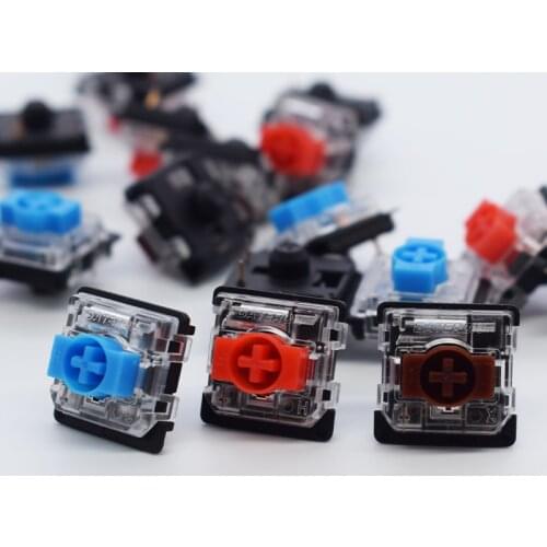 Gateron Low Profile Red/Blue/Brown Switch Custom For Mechanical Bluetooth Keyboard GK61 SK87 GH60 Mx Switch Backlit Teclado RK61