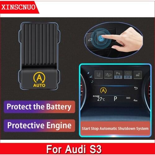 NEW Product Car Engine Automatic Start And Stop Switch Device For Audi S3 2019 Start-Stop Default Close Apparatus