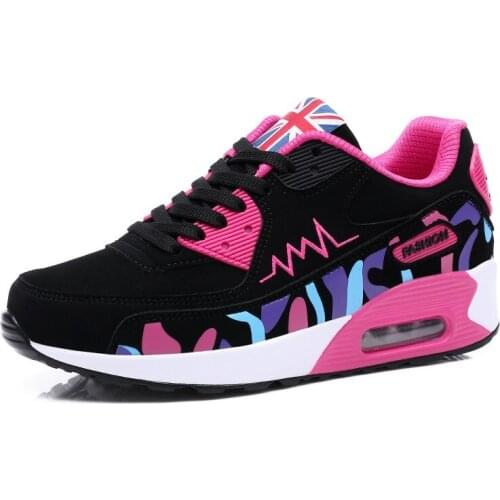 Walking Shoes for Women Fashion Casual Sport Comfortable Lace-up Outdoor Running Sneakers Size 35-40