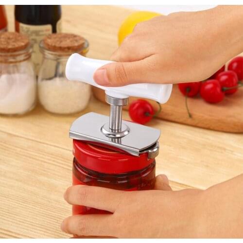 Adjustable Jar Bottle Opener Stainless Steel Bottle Opener Professional Manual Can Opener Multifunction Kitchen Tool SN1422