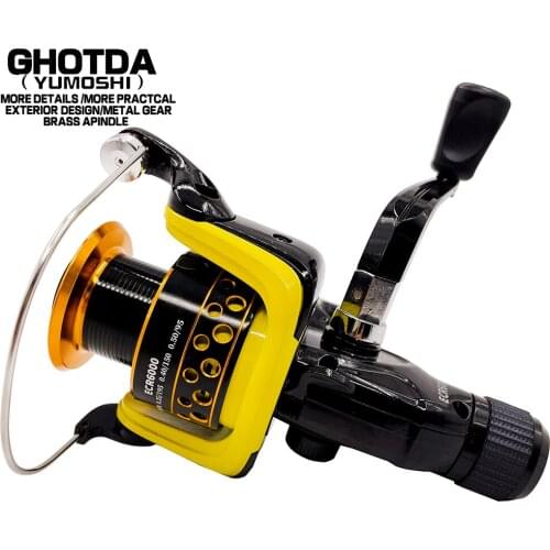 Spinning Fishing Reel Saltewater Carp Fishing Reel Rear Brake Speed ratio 5.2:1