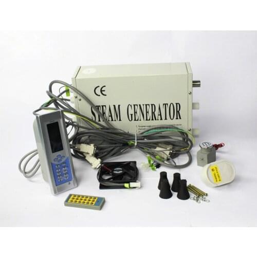 TR-019 110V/220V 3KW Steam Generator System Home Shower Bathroom Steamer Sauna SPA Steam Machine With Remote Control