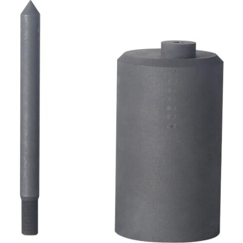 High Quality Graphite Casting Crucible and Stopper for VPC0-63
