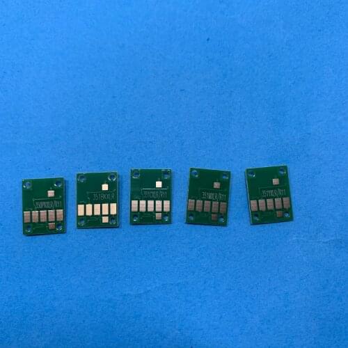 YOTAT 5pcs permanent chip BCI-350 BCI-351 For Canon PIXUS MG5430 MG6330 MG5530 MG5630 MG6530 MG6730 MG7130 MG7530 MX923