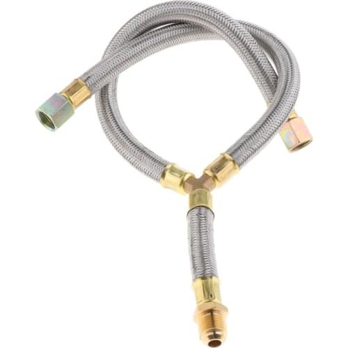 3/8 Inch Flare Propane Gas Barbecue Grill Connection Flexible Hose with Brass Connectors