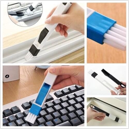Home Kitchen Accessories Cleaning Brush Computer Window Corner Keyboard Cleaning Brush Cleaner Dustpan Brush Spoon Portable