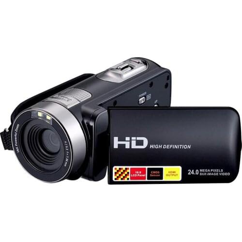 Winait Full hd 1080p Night Vision Digital video Camera, 3.0'' Touch Display, MAX 24MP mini DV,16X Digital Zoom Camcorder