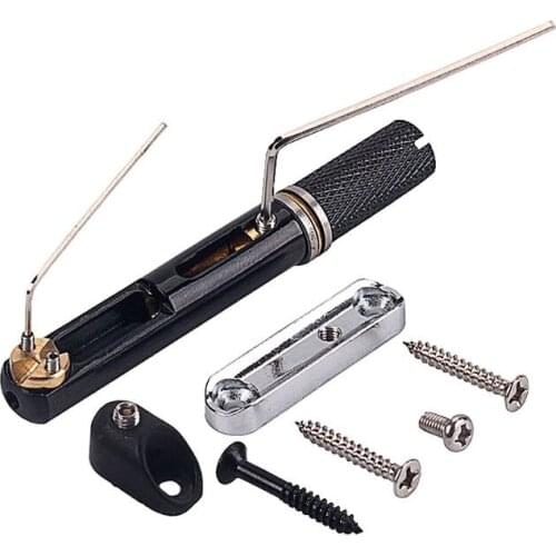 E56D 5 Strings Nickel Black Single Headless Bass Bridge Music Accessories