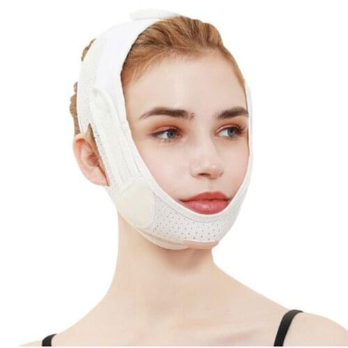 Elastic Face Slimming Bandage Breathable Cheek Lift Up Band Face Thin Mask Reduce Double Chin V-Line Shaping Anti Wrinkle Tools