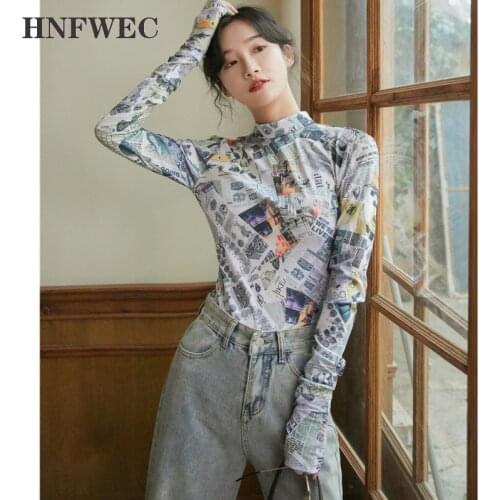 HNFWEC Women's T-shirts With Inscriptions