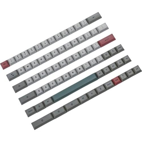 DSA Profile 9009 ANSI ISO AZERTY QWERTZ For 61 64 68 Dye Sub Spain UK French German Italian PBT Keycaps For Mechanical Keyboard