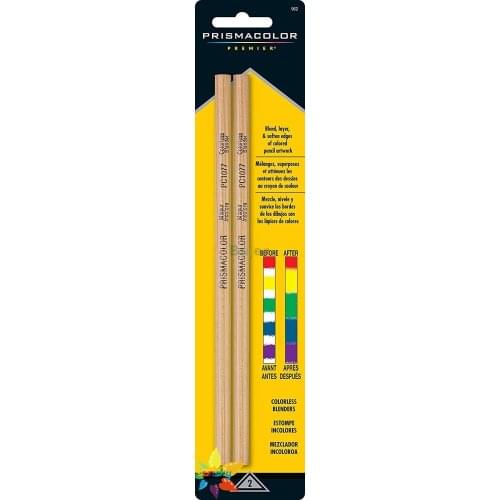 Prismacolor 962 Premier Colorless Blender Pencils, 2-Count PC1077 Sanford Drawing Pencil Set