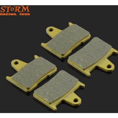 Motorcycle Front & Rear Caliper Brake Pads For CB VT ZX-7RR GTR ZZR S SF SFX ST GSXR GSF X 400 650 750 883 1000 1200 1300 1400