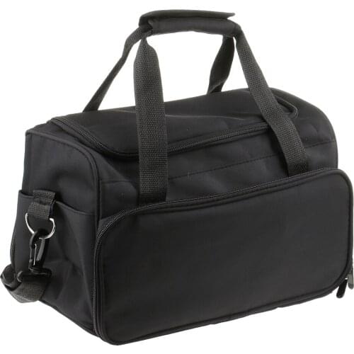 Professional Hairdressing Hair Salon Styling Tools Carry Case Bag Organizer - Black