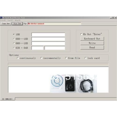 NEW Improved version 125KHZ RFID ID EM Card Reader & Writer&Copier / Access Control Duplicater T5557/ T5567/T5577/EM4305 / 4200