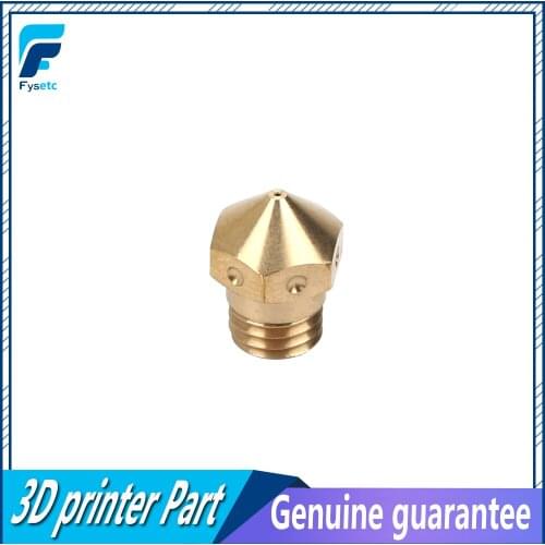 Great Quality MK10 Nozzle For Hotend Kit Mk10 Brass Nozzle M7 3D Printer Brass MK10 Nozzle 3D Printer Parts